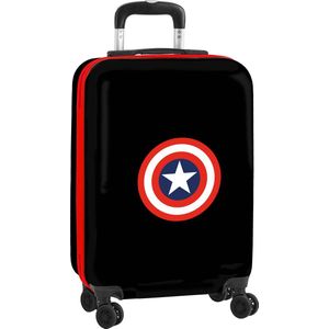 Marvel Avengers Cabin Trolley Captain America - 55 x 34,5 x 20 cm - ABS Hardcase