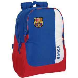 Safta FC Barcelona 2e Team schoolrugzak, ideaal voor kinderen van verschillende leeftijden, comfortabel en veelzijdig, kwaliteit en weerstand, 32 x 16 x 44 cm, blauw en kastanjebruin, Blauw/Granaat,