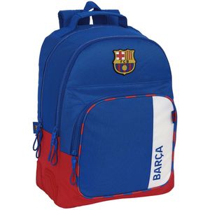 Safta FC Barcelona 2e Team schoolrugzak, ideaal voor kinderen van verschillende leeftijden, comfortabel en veelzijdig, kwaliteit en weerstand, 32 x 15 x 42 cm, blauw en kastanjebruin, Blauw/Granaat,