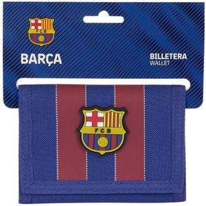 Safta F.C. Barcelona portemonnee met hoofdeinde, portemonnee, comfortabel en veelzijdig, kwaliteit en duurzaamheid, 12,5 x 9,5 cm, marineblauw/rood, Marineblauw/Rood, Standaard, Casual
