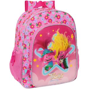 Safta Trolls 3 Backpack Roze
