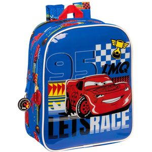 Kinderrugzak Cars Race ready Blauw 22 x 27 x 10 cm