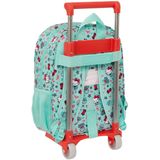 Schoolrugzak met Wielen Hello Kitty Sea lovers Turkoois 26 x 34 x 11 cm