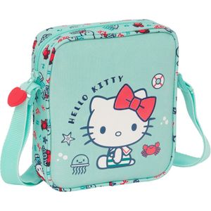 Schoudertas Hello Kitty Sea lovers Turkoois 16 x 18 x 4 cm