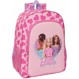 Safta Barbie Love Backpack Roze