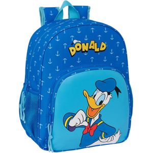 Disney Donald Duck - Rugzak, Navy - 38 x 32 x 12 cm - Polyester