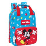 Schoolrugzak Mickey Mouse Clubhouse Fantastic Blauw Rood 20 x 28 x 8 cm