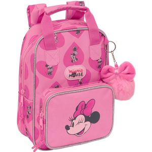 Schoolrugzak Minnie Mouse Loving Roze 20 x 28 x 8 cm
