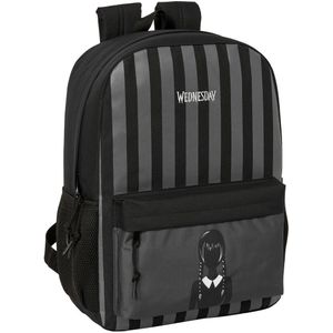 Schulrucksack Wednesday Schwarz 32 x 43 x 14 cm