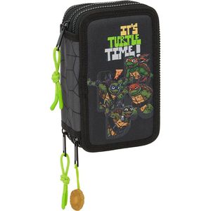 Ninja Turtles Gevuld Etui, Turtle Time - 36 stuks - 19,5 x 12,5 x 5,5 cm - Polyester