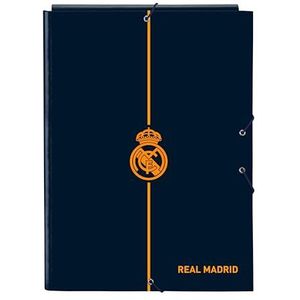 Ringmap Real Madrid C.F. 2nd Kit 24/25 Marineblauw A4 26 x 33.5 x 2.5 cm