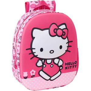 Safta - Hello Kitty - Kinderrugzak - Roze - 3D