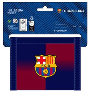 F.C. Barcelona - Portefeuille - Polyester - Zwart