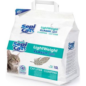 10l Sepicat LightWeight Classic Spa Kattenbakvulling