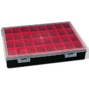 TAYG Sorteerdoos - 330 X 247 X 54 Mm - Met 32 Uitneembare Bakjes
