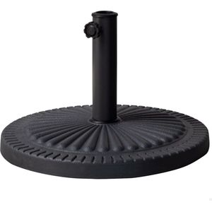 Voet voor Parasol Aktive 14 Kg Zwart Staal Polyresin 49 x 32 cm
