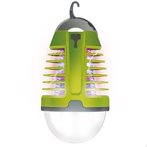 Aktive 61552 LED-nachtlampje, wit licht, 70 lumen, elektrisch, 9 x 15 cm, incl. USB-kabel en reinigingsborstel, muggenlamp, groen