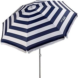 Aktive 62223 parasol Ø 180 cm, grijze buis 22/25 cm, polyester UV50 glasvezel ma