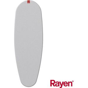 Rayen | Universele strijkplankovertrek (eenvoudig aan te brengen strijkplankovertrek met EasyClip systeem) | 2 lagen: schuim en 100% katoen | Overtrek met aluminium coating | Rayen Basic assortiment |