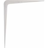 AMIG Plankdrager/planksteun van metaal - gelakt wit - H450 x B400 mm