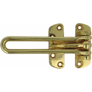 AMIG kierstandhouder - 1x - 120mm -  goud - incl schroeven - inbraakbeveiliging