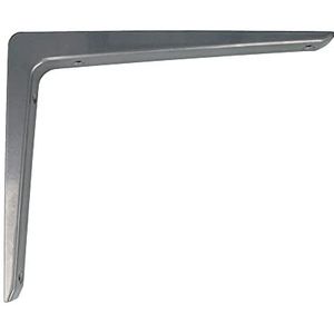 AMIG Plankdrager/planksteun - aluminium - gelakt zilvergrijs - H150 x B100 mm