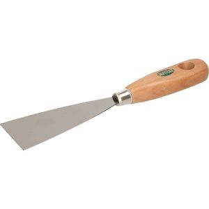 AMIG - Plamuurmes - Bruin - Roestvrij Staal - Werkbreedte 50 mm