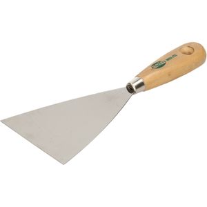 AMIG - Plamuurmes - Bruin - Roestvrij Staal - Werkbreedte 100 mm