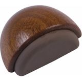 AMIG Deurstop/Deurmagneet - D48mm - Zelfklevend - Mahonie - Hout