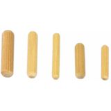 AMIG Houten Deuvels - 40x Stuks - Connect Pluggen/Pins - Bruin - D6 X L30 Mm - Voor Kasten