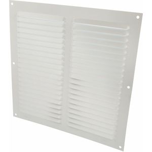 Amig - Ventilatierooster - Wit - Aluminium - 250 x 250 mm