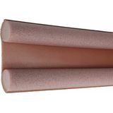 Amig Tochtstrip - tochtwering - bruin - foam - 100 x 3,5 cm - deur tochtstopper