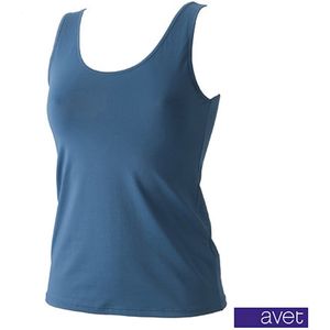 Avet - 7590 - Microfiber Hemdje - Petrol