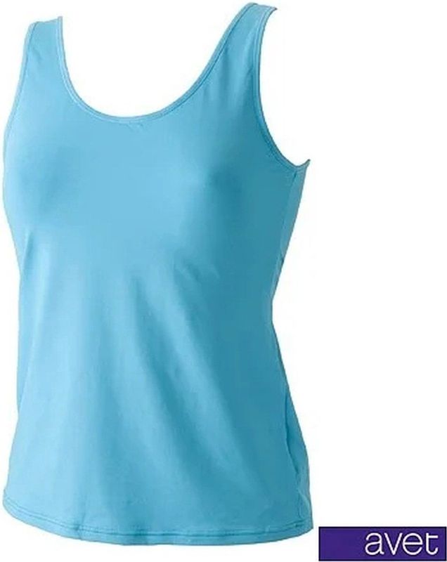 Avet - 7591 - Dames Hemd - Granaat - Microfiber