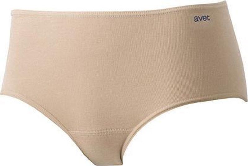 Avet - Dames Heup Slip - Zwart - Katoen/Lycra