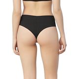 Avet - 34444 - Microfiber Ondergoed - Zwart - Dames Hipstring