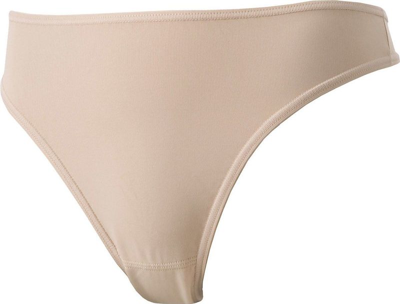 String - Zwart - Microvezel - 90% Polyamide 10% Lycra