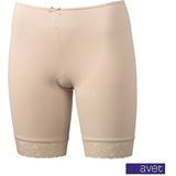 Avet - Dames Boxershort Lange Pijpjes Kant 38490 - Huidskleur - Microfiber Ondergoed
