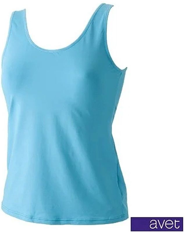 Avet - 7590 - Dames Hemdje - Granaat - Microfiber