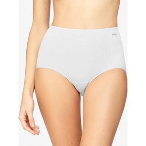 Avet - Taille Slip - Badstof Kruisje - Zwart, Wit, Beige - Katoen, Lycra