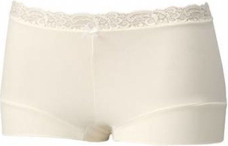 Avet - Boxershort Microfiber Kant 38832 - Kanten Ondergoed - Wit en Zwart