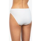 Avet - Dames Mini Slip - Wit en Zwart - Elastisch Katoen - XL