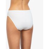 Avet - Dames Bikini Slip - Wit en Zwart - Elastisch Katoen