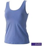 Avet - 7591 - Dames Hemd - Granaat - Microfiber