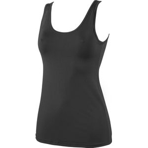 Dames top corrigerend met geboorduurde print J&C Zwart - maat 2XL/3XL