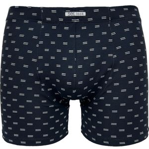 Set - Boxershort - Zwart met Print - Microfiber - Aansluitende Pasvorm