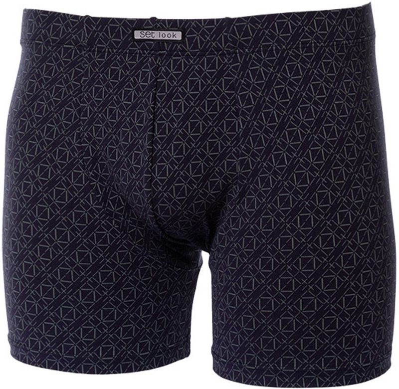 Set - Labyrint - Boxershort - Blauw