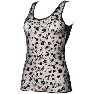 Avet - Cherie - Hemd - Zwart - Kant - 72% Polyamide - 28% Elastaan