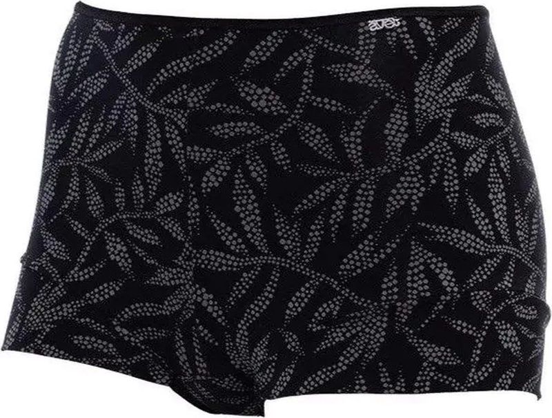 Dames Boxershort - Bicolor - Zwart - Microfiber