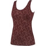 Avet - Hemd - Floral - Microfiber - Petrol of Granaat